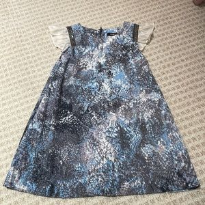LIKE NEW GIRLS MULTICOLOR IMOGA DRESS WITH SHOULDER DETAIL